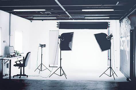 Studioaufnahme oder Studio-Setting