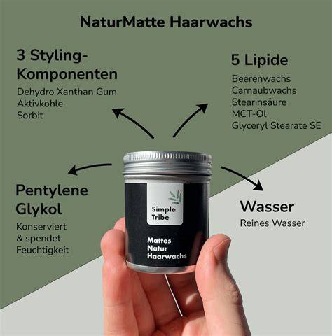 Styling-Anwendung: Haarwachs für jeden Haartyp - Locken, kurzer und langer Style