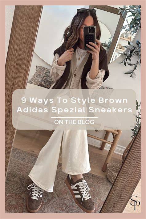 Styling-Tipp: Adidas Spezial Schoko zu hellem Outfit