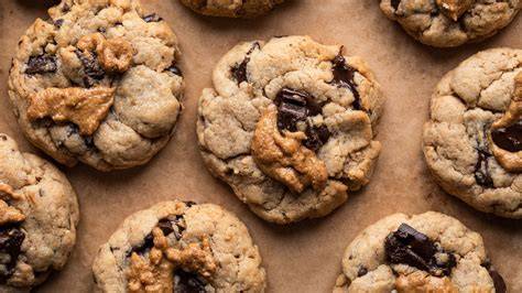 Subway-Style Cookies, Nahaufnahme: knuspriger Rand, weicher Kern