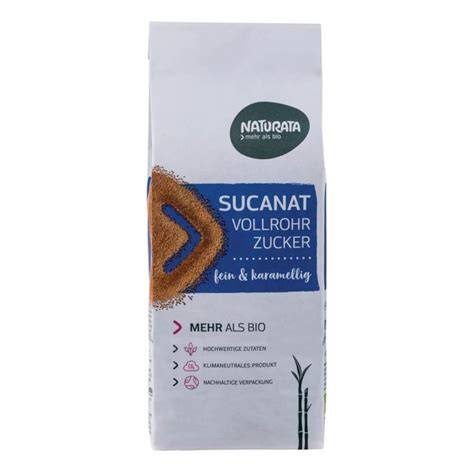 Sucanat Vollrohrzucker - Kristalle und Melasse