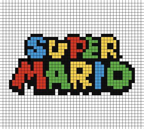 Super-Mario Pixel Art Kuchen Dekor