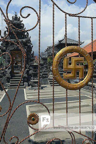 Swastika als Tempelsymbol in Asien