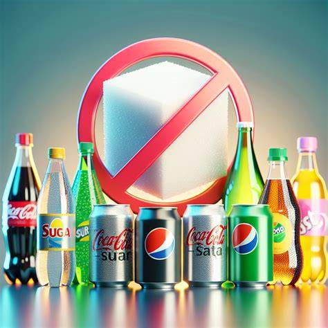 Symbolbild: Auswahl an zuckerfreien Cola‑Alternativen