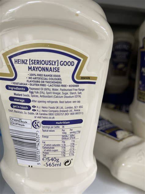 Symbolgrafik: Qualität, Zutaten, Nachhaltigkeit bei Heinz Mayonnaise