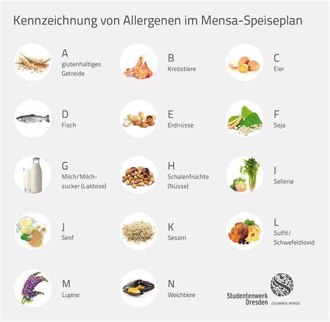 Symbolik für Allergene (Milch, Soja, Nüsse)