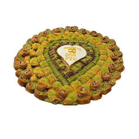 Symbolische Darstellung - Schokolade, Baklava, Blumen bei Kız Isteme