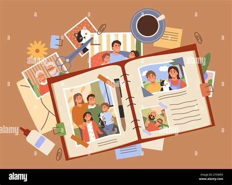 Symbolische Illustration: Erinnerung, Familie und Vergessen
