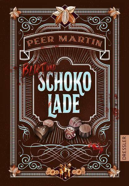 Symbolisches Cover-Motiv: Mondlicht, Werwolf-Silhouette, Kontrast zwischen Blut und Schokolade