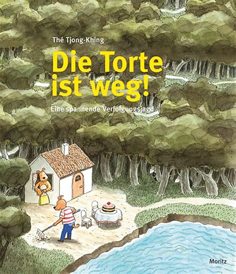 Szene aus dem Bilderbuch: Die Torte ist weg - Verfolgungsjagd