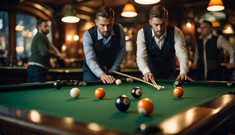 Szene mit Billard- und Familienchaos