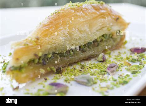 Türkisches Baklava mit Pistazien