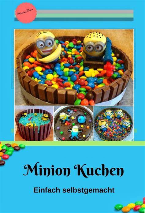 Tabellarischer Arbeitsablauf Minion-Kuchen