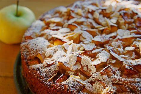 Tabelle Nährwertübersicht Apfelkuchen mit Vollkornmehl