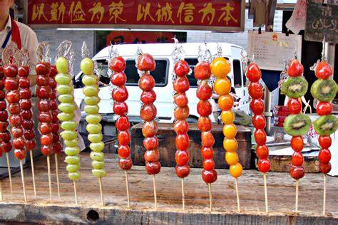 Tanghulu Streetfood in China