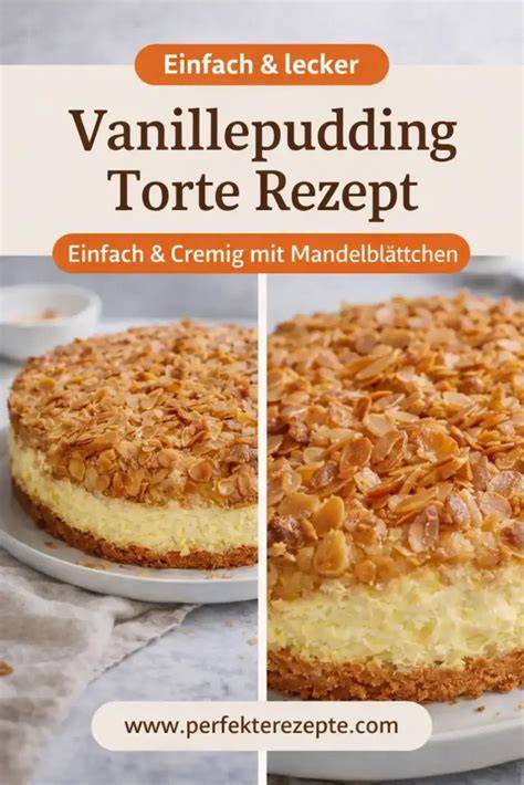 Tarte nach dem Glasieren mit Mandelblättchen
