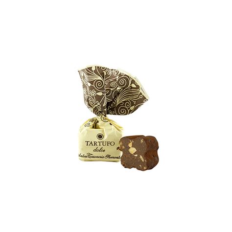 Tartufi dolci - Schnitt und Textur der Trüffel