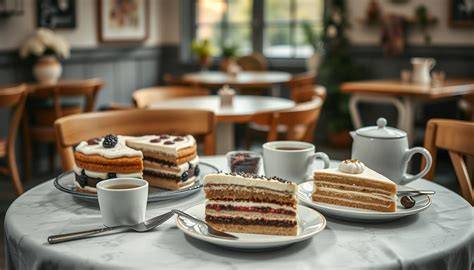 Tassen Kaffee und Lebkuchenproben bei der Führung