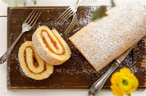 Technik Rollvorgang Biskuitroulade