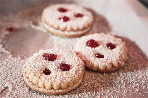 Technik zum Füllen der Linzer Augen