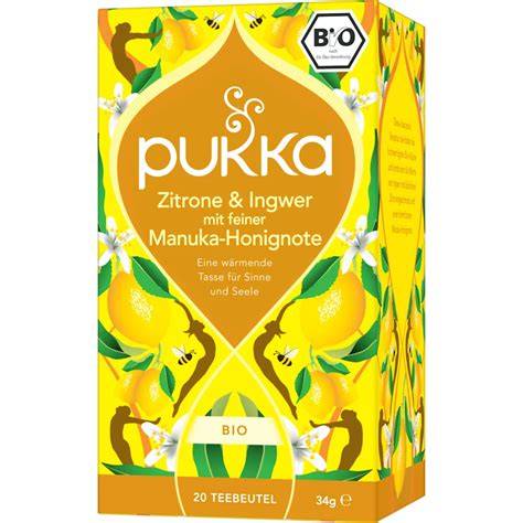 Tee mit Manuka-Honig und Zitrone