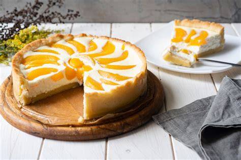 Teigarten für Pfirsich-Käsekuchen