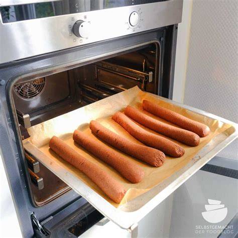 Teigrollen im Kühlschrank gewickelt