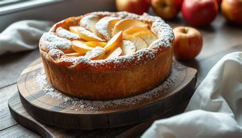 Teigzubereitung für Apfelkuchen