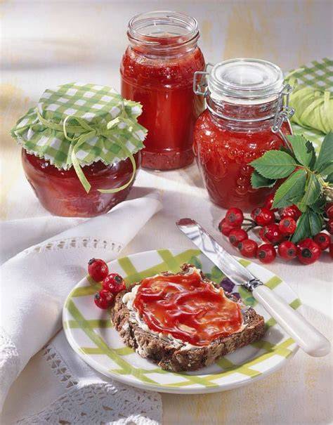 Tellerprobe Marmelade geliert schön