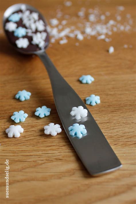 Temperaturprobe mit Schokolade auf Löffel