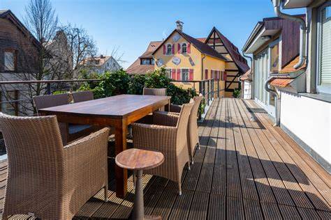 Terrasse an der Dorfstraße