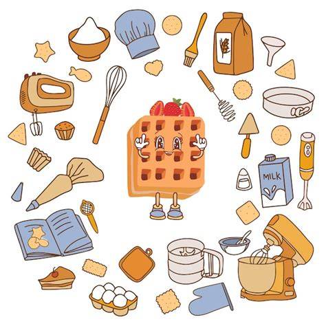 Thema: Küchenutensilien für das Backen von Marzipan-Keksen