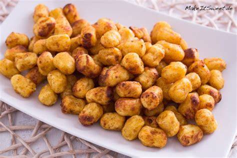 Thema: Knusprige Zimt-Gnocchi auf Teller angerichtet