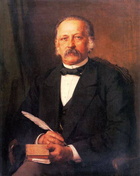 Theodor Fontane - Porträt und Schrift