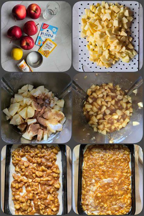 Thermomix Mixtopf mit Streuseln und Äpfeln