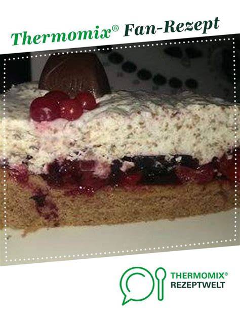 Thermomix Schrittfolge für Küsschen-Torte mit Beerenbelag
