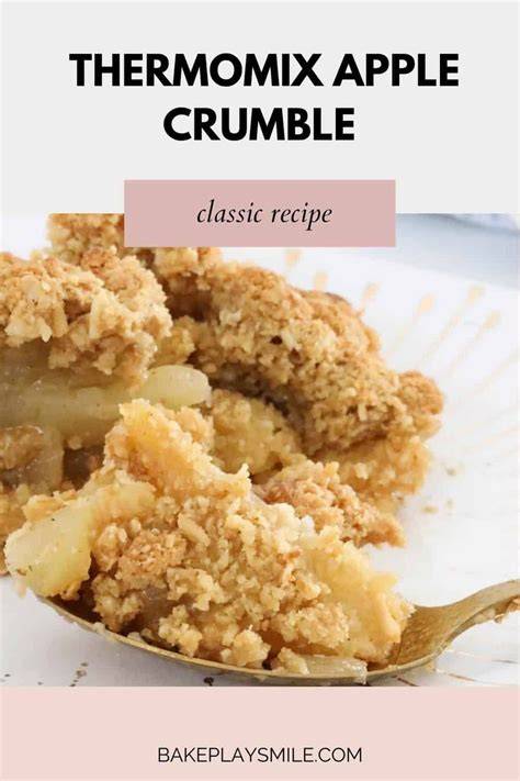 Thermomix und fertiger Apple Crumble im Ofen