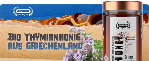 Thymianhonig und Bienenstöcke in Griechenland