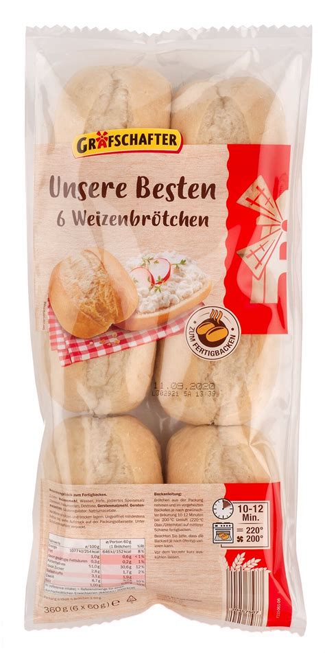 Tiefkühl-Brötchen und energieeffiziente Zubereitungsmöglichkeiten