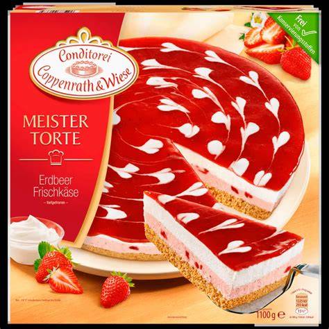 Tiefkühltorten und Kuchenspezialitäten von Coppenrath und Wiese