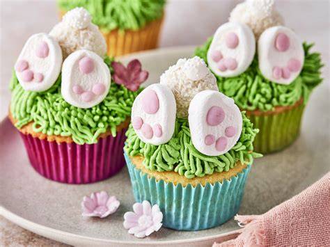 Tierisch dekorierte Ostermuffins