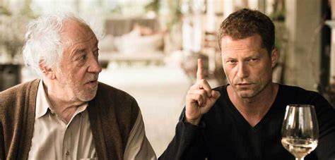 Til Schweiger und Dieter Hallervorden am Set von Honig im Kopf