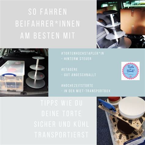 Tipps: Kuchen sicher im Auto transportieren