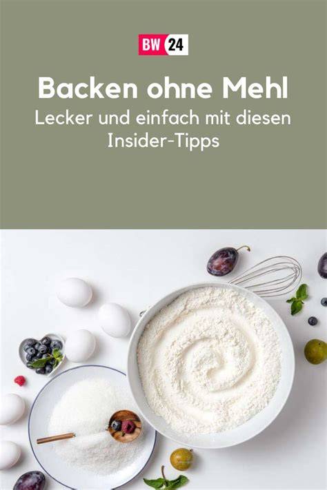 Tipps für gelingsicheres Backen ohne Mehl