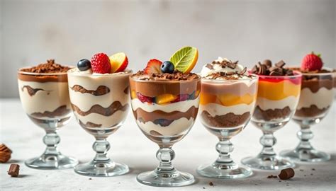 Tiramisu im Glas - verschiedene fruchtige und klassische Varianten