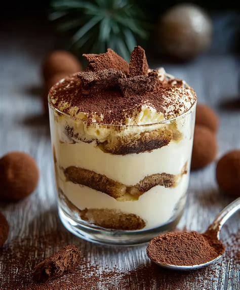 Tiramisu im Glas ohne Alkohol