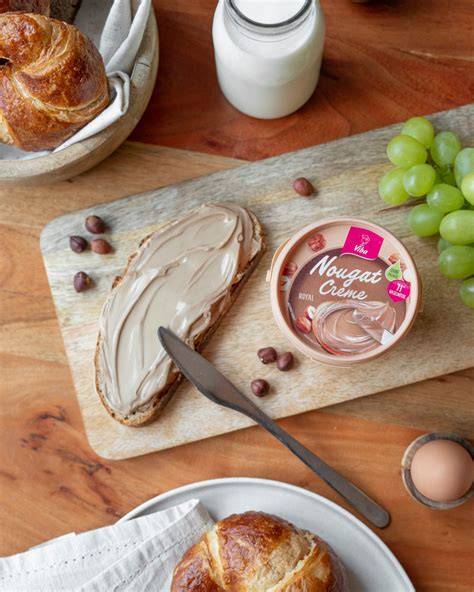 Toast mit Viba Nougat Creme und Backideen
