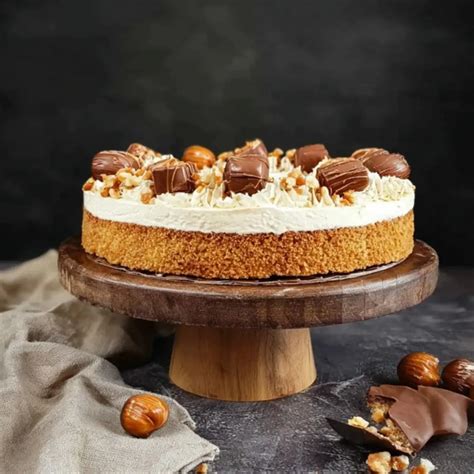 Toffifee Torte Anschnitt
