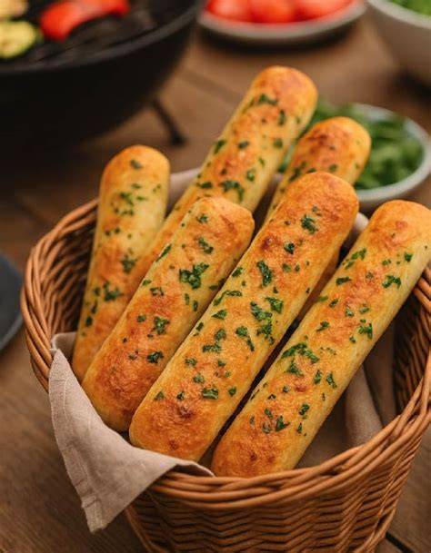 Tomaten‑Bergkäse Stangen vor dem Backen
