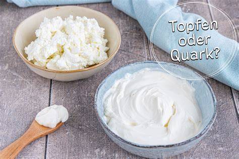 Topfen vs Quark im Vergleich